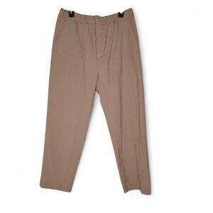 Zara Tan Tailored Straight-Leg